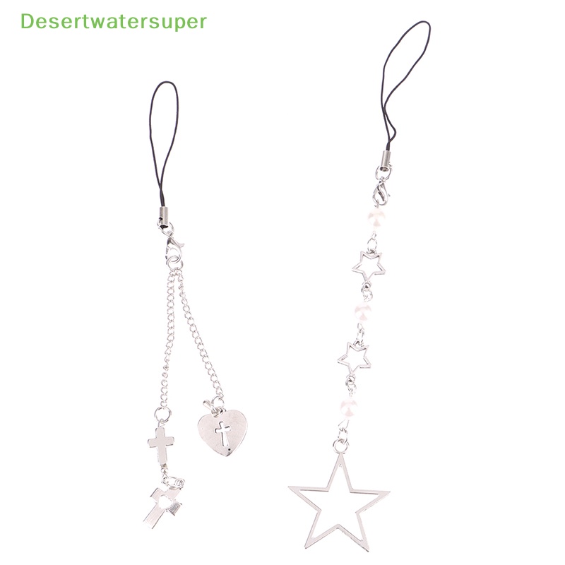 Dsvn Dây Đeo Điện Thoại Hình Ngôi Sao / Trái Tim / Thánh Giá Tối Giản