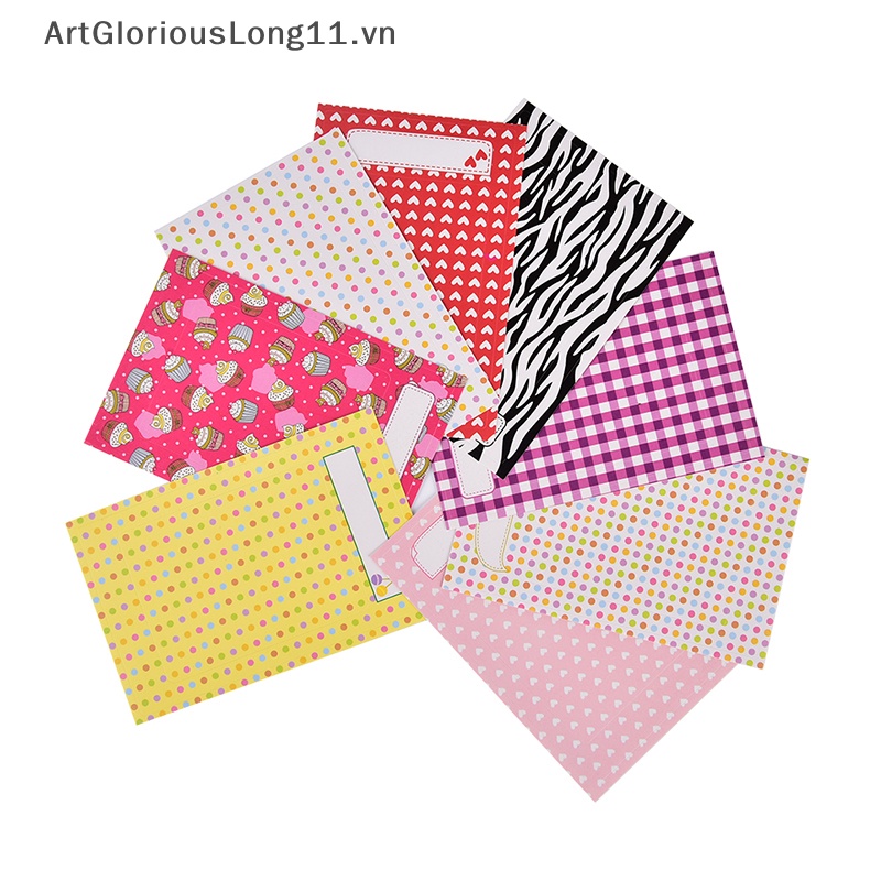 Set 20 Cuộn Băng Keo Giấy In Họa Tiết Dễ Thương Dùng Trang Trí Sổ Tay / Nhật Ký