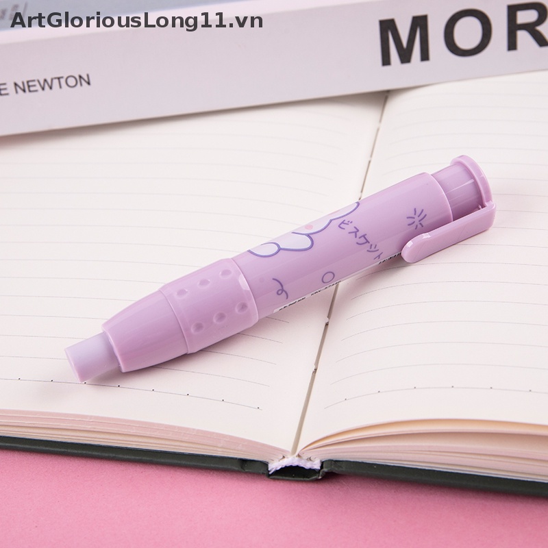 Cục Tẩy Bút Chì Dạng Nhấn Bằng Cao Su Mềm Có Thể Thu Gọn Cho Trẻ Em