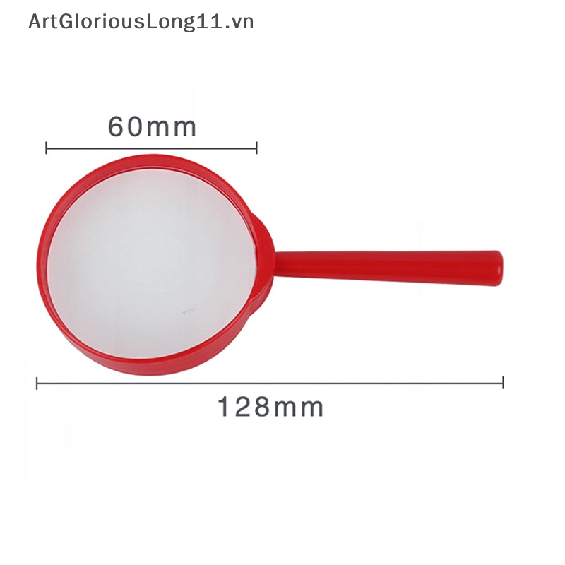 Kính Lúp Phóng Đại 3X 60mm Nhỏ Gọn Tiện Dụng Cho Bé