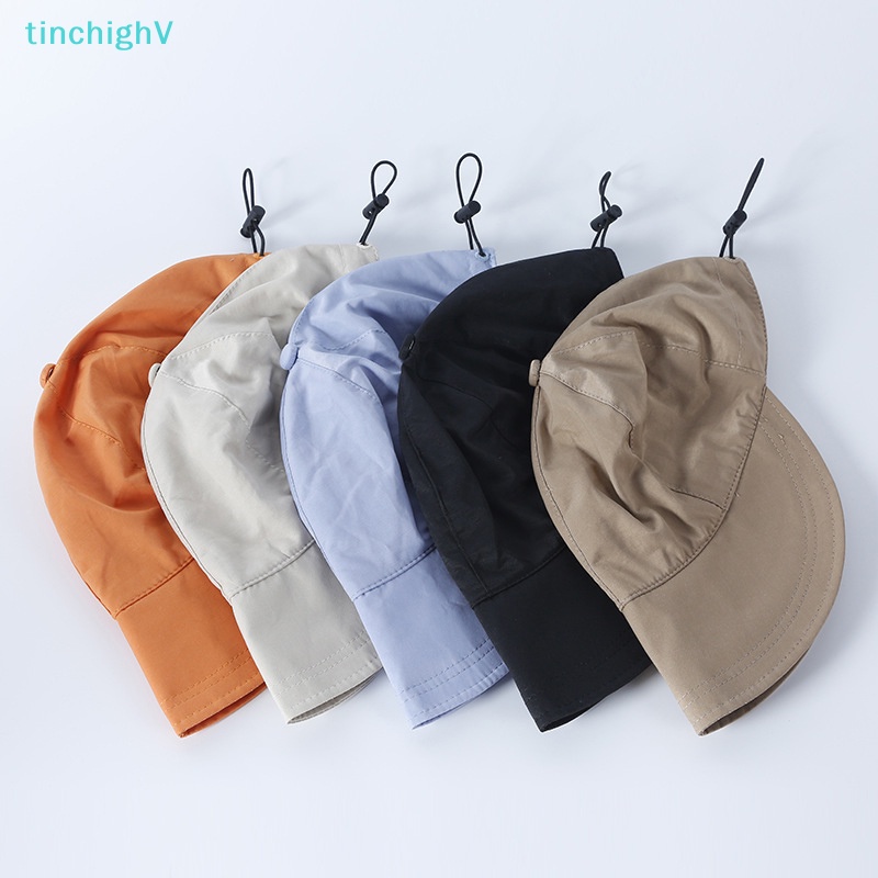 Mũ Ngư Dân Đi Biển Mùa Hè Vành Rộng Điều Chỉnh Được Có Dây Rút Nhanh Khô Cho Nam Và Nữ [Mới]