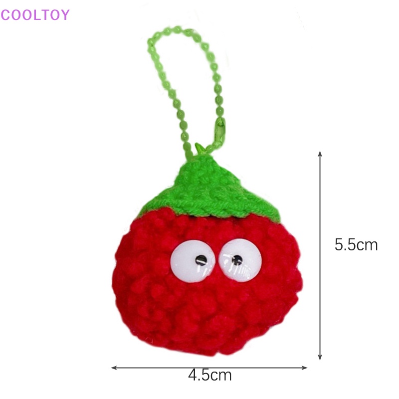 Cooltoy Móc Chìa Khóa Hình Yêu Tinh Hoạt Hình Bằng Vải Lông Xù Dệt Tay Phụ Kiện Trang Trí Túi Xách / Móc Khóa Cho Nữ