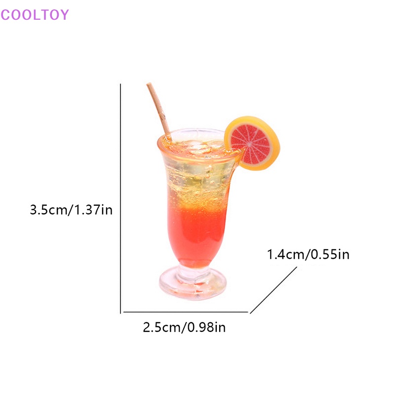 Cooltoy 1 Ly Cocktail Mini 1: 12 Trang Trí Tiểu Cảnh Nhà Búp Bê