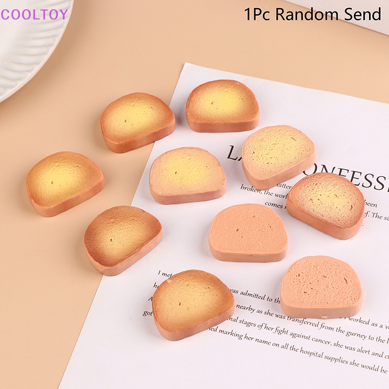 Cooltoy Mô Hình Bánh Mì / Món Tráng Miệng Mini DIY Cho Nhà Búp Bê Nhà Bếp Đồ Nội Thất