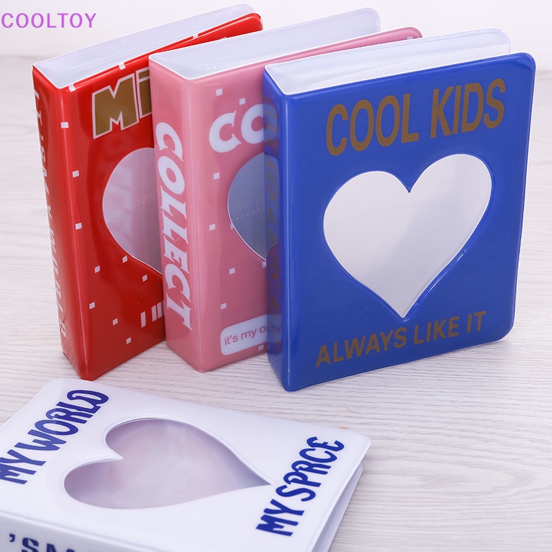 Cooltoy Cuốn Album Ảnh 3 Inch Mini Hình Trái Tim Ngôi Sao Rỗng Dễ Thương