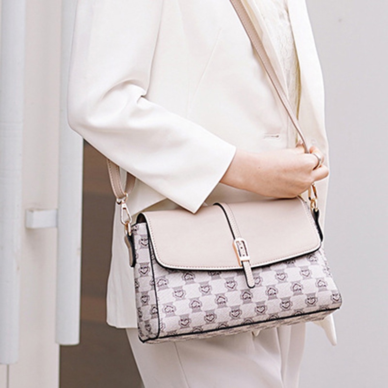 Túi Đeo Vai Sức Chứa Lớn Phong Cách Âu Mỹ Đơn Giản Chất Lượng Cao Cho Nữ