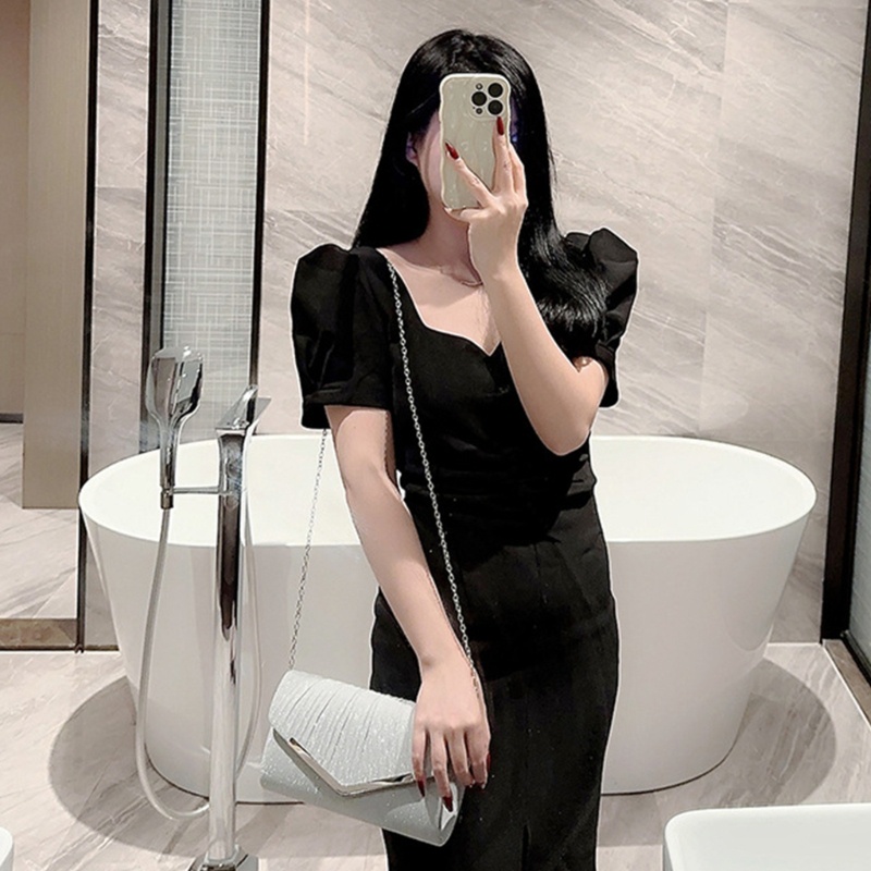 Túi Đeo Chéo Vai Kiểu Bì Thư Lấp Lánh Thời Trang Sành Điệu Cho Nữ