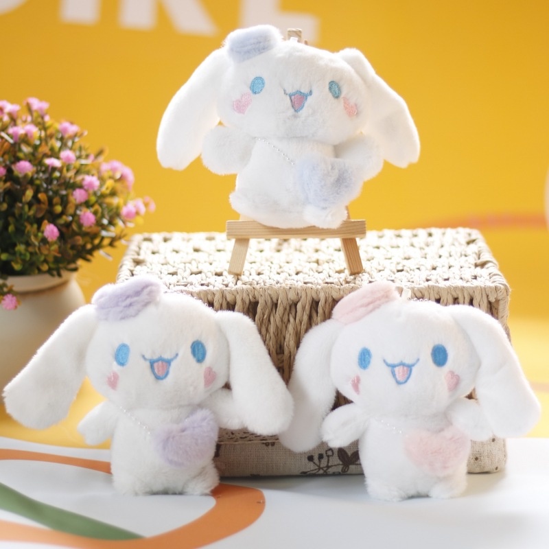 SANRIO Móc Khóa Thỏ Nhồi Bông Đáng Yêu
