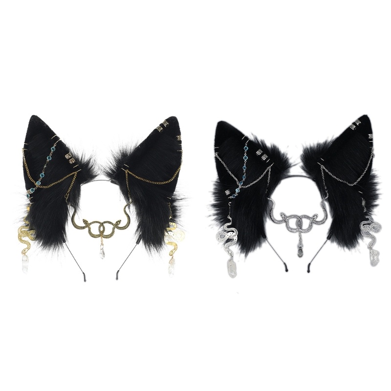 Băng Đô Tai Thú Bông Phong Cách Lolita Gợi Cảm