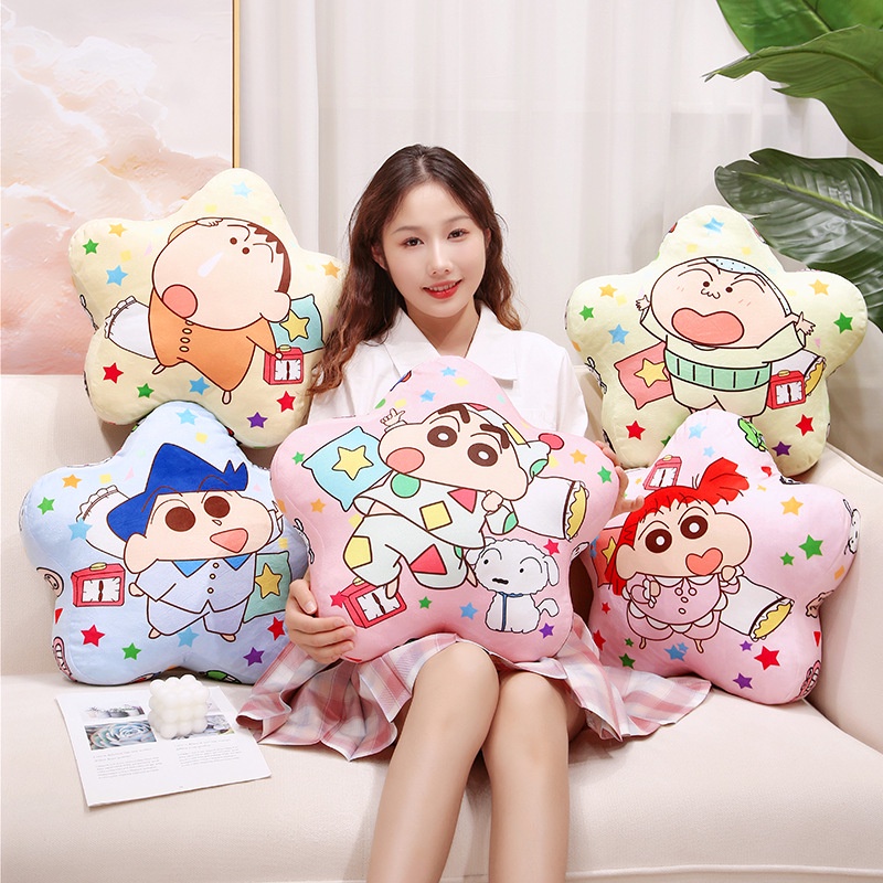 Thú Nhồi Bông Hình Shin-chan Mềm Mại Trang Trí Nhà Cửa