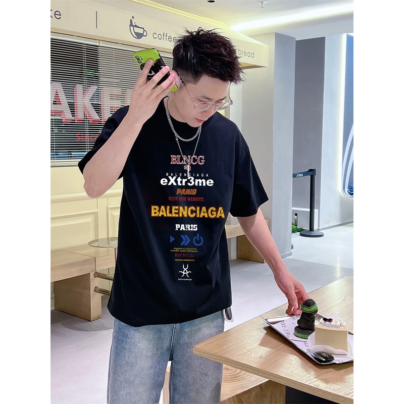 Áo Thun Tay Ngắn Thời Trang Mùa Hè Cho Nam Và Nữ