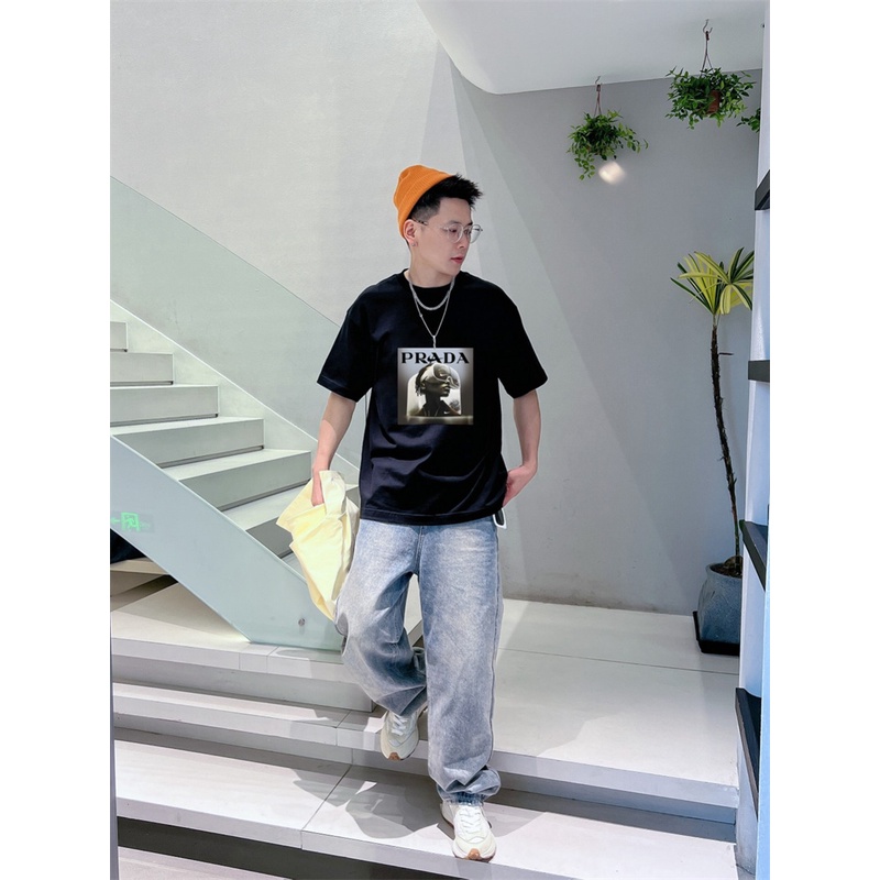 Áo Thun Ngắn Tay Thời Trang Mùa Hè Cho Nam Nữ