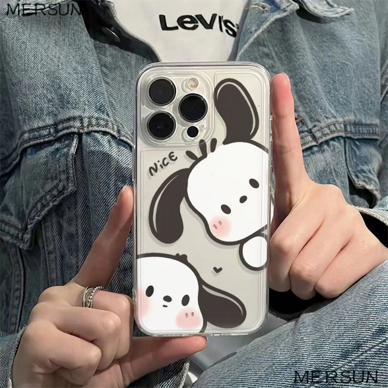 ✅Ốp Điện Thoại Mềm Chống Sốc Hình Cún Pacha 1378iPhone12 6In1114Promax D2Y6