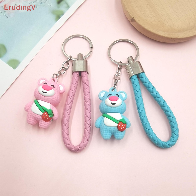 Móc Chìa Khóa / Túi Xách Bằng Nhựa Resin Họa Tiết Hoạt Hình Winnie Dễ Thương