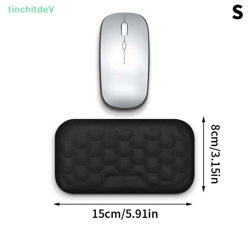 Miếng Lót Chuột &amp; Bàn Phím Bằng Cotton Kết Cấu Massage Bảo Vệ Cổ Tay