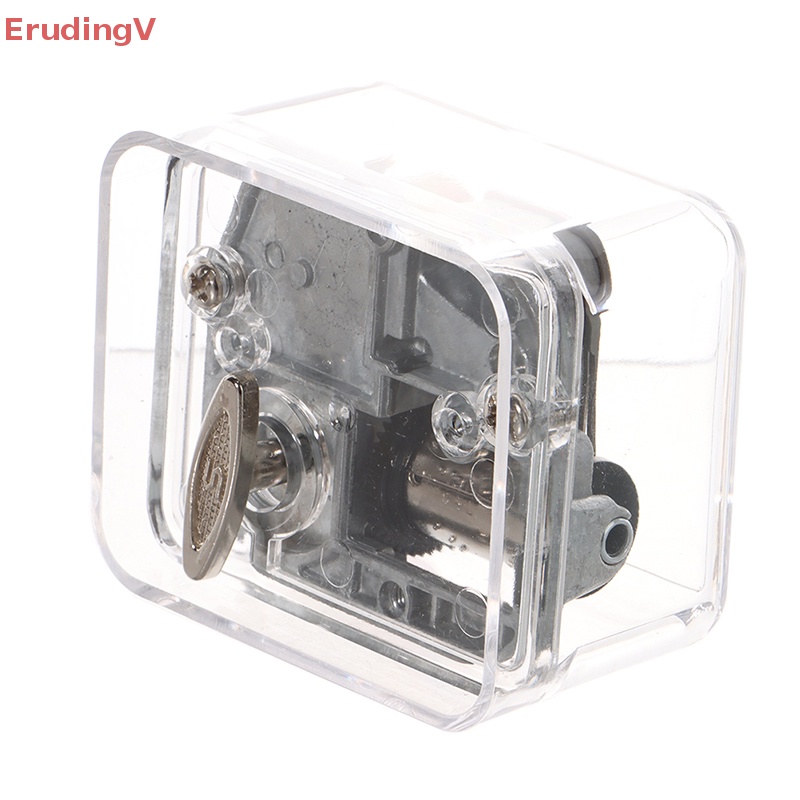 [ErudingV] Hộp Nhạc Bằng Acrylic Thủ Công Sáng Tạo Có Thể Chuyển Động Bằng Tay [Mới]