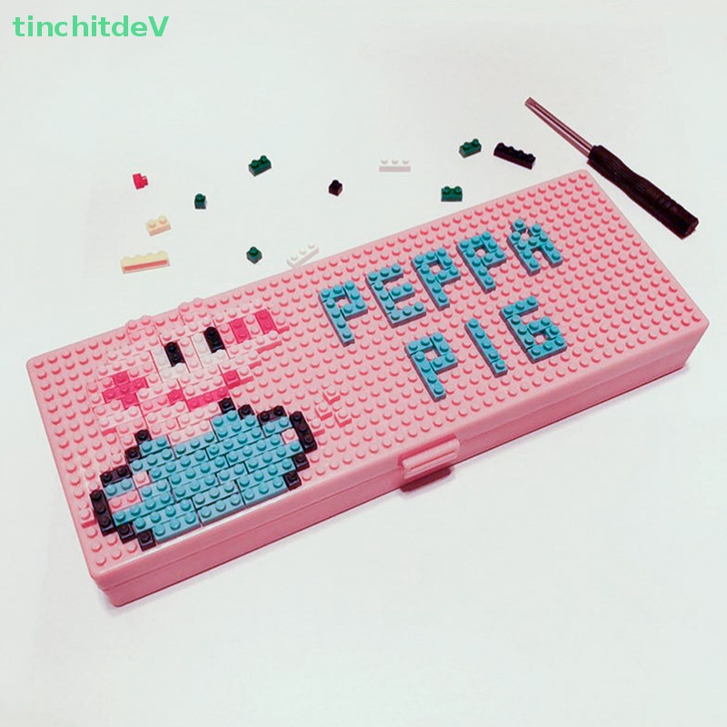 [TinchitdeV] Hộp Đựng Bút Chì Lắp Ráp Hình Hoạt Hình Kawaii Dễ Thương DIY Cho Học Sinh [Mới]