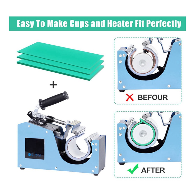 Bộ Phụ Kiện Quấn Cốc 3 Ngăn Bằng Silicone Dày Dặn Tiện Dụng