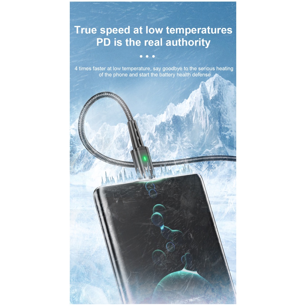 Dây Cáp Sạc Nhanh 3A 3A 0.3M / 1M / 2M Dành Cho Điện Thoại Xiaomi