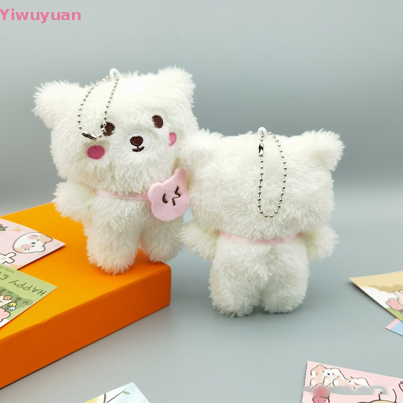 < Yiwuyuan > Móc Khóa Gấu Bông Nhỏ Dễ Thương Phong Cách Ins Mới