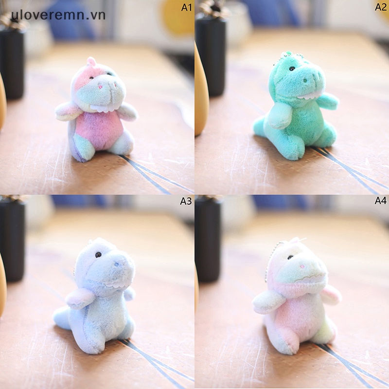 1 Thú Nhồi Bông Hình Khủng Long Dễ Thương Kích Thước 12cm