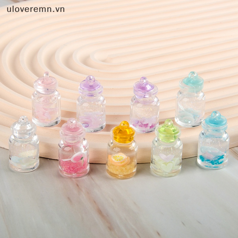 Set 10 Mặt Dây Chuyền Resin Phát Sáng Hoạt Hình Đáng Yêu DIY