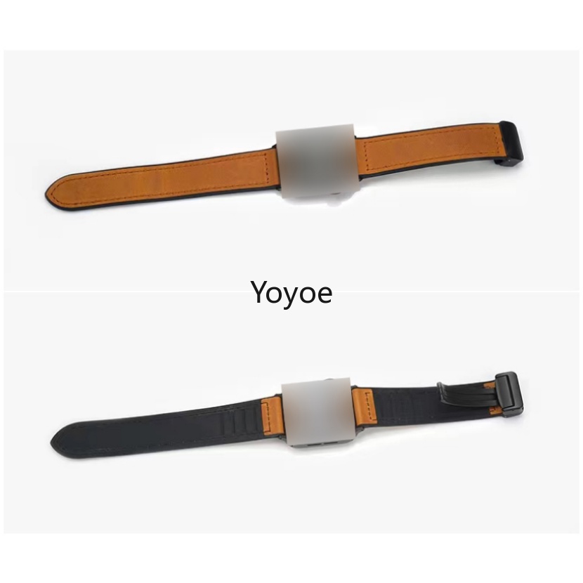 Dây Đeo Bằng Da Và Silicon Có Khóa Nam Châm Cho iWatch Series 8 Ultra SE 7 6 5 4 3 2 1 45mm 41mm 40mm 49mm 49mm 38mm