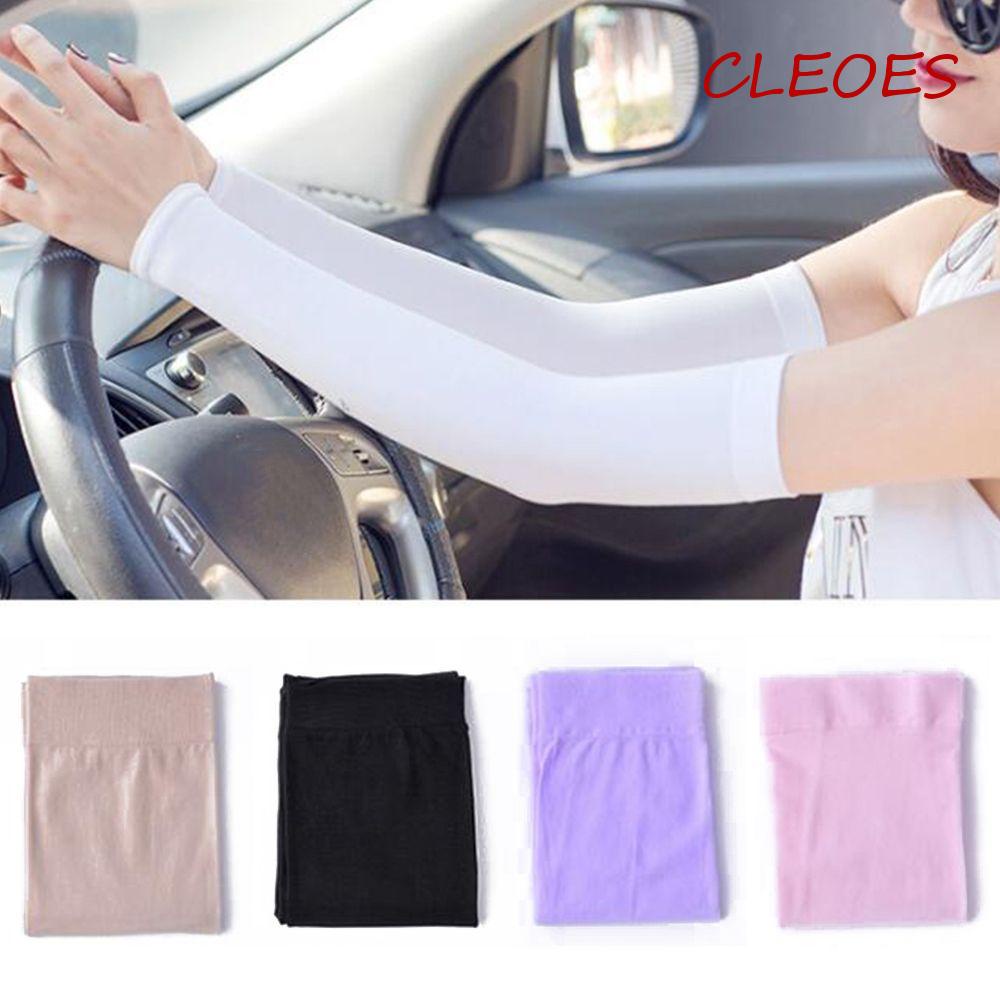 1 Cặp Găng Cánh Tay Chống Nắng Và Tia UV Tiện Dụng Khi Chơi Thể Thao / Leo Núi / Chạy Bộ Dành Cho Nữ