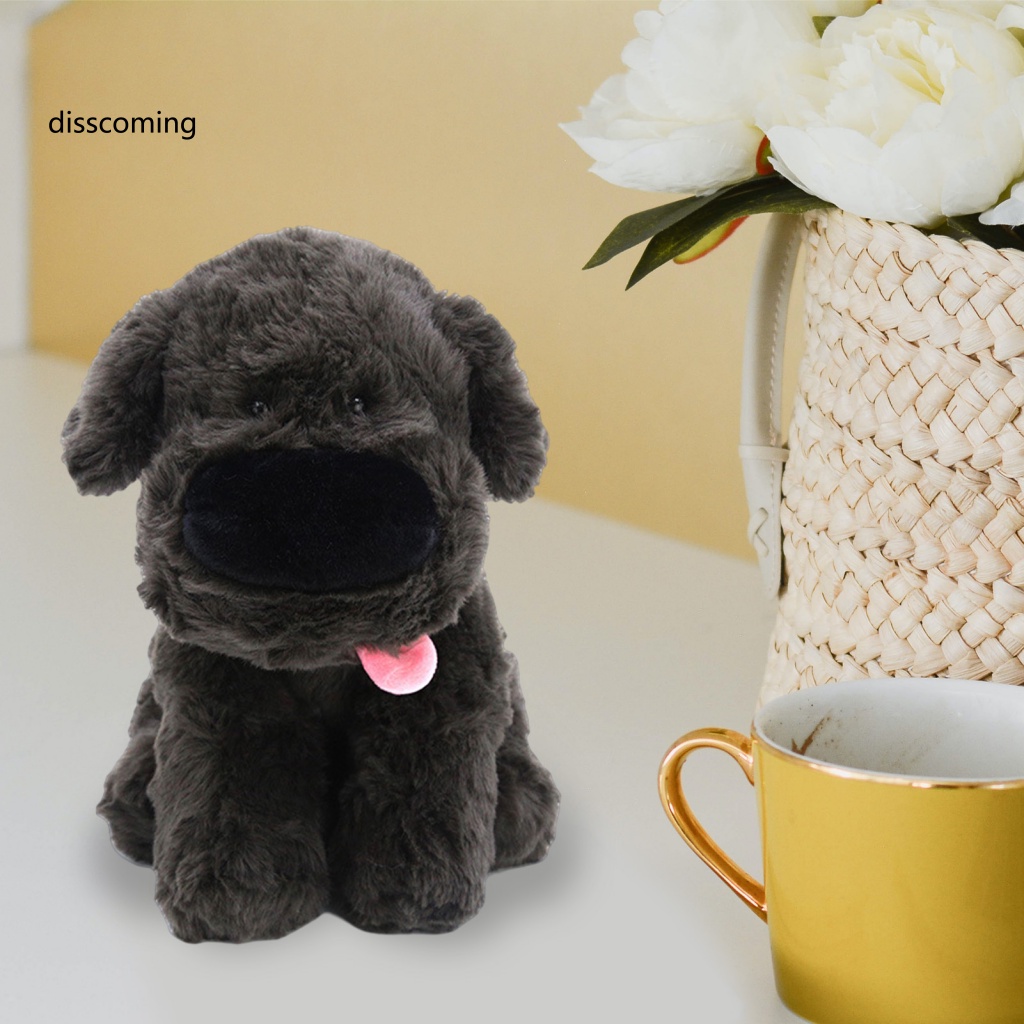 Băng Đô SL SL SL SL SL| Chó Nhồi Bông Mềm Mại Có Lưỡi Thu Gọn Dễ Thương Trang Trí Nhà Cửa