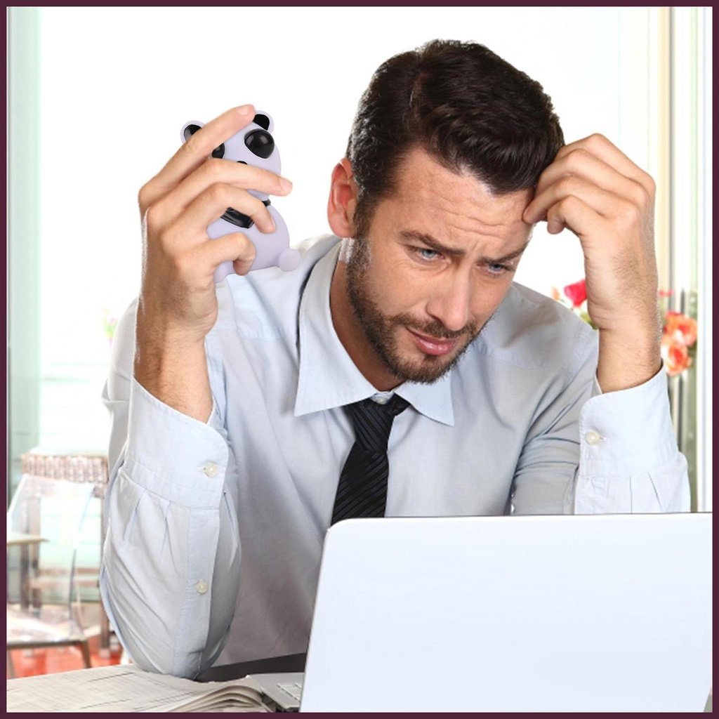 Đồ Chơi Xốp Squishy Giảm Stress Hình Gấu Trúc Dễ Thương Cho Bé