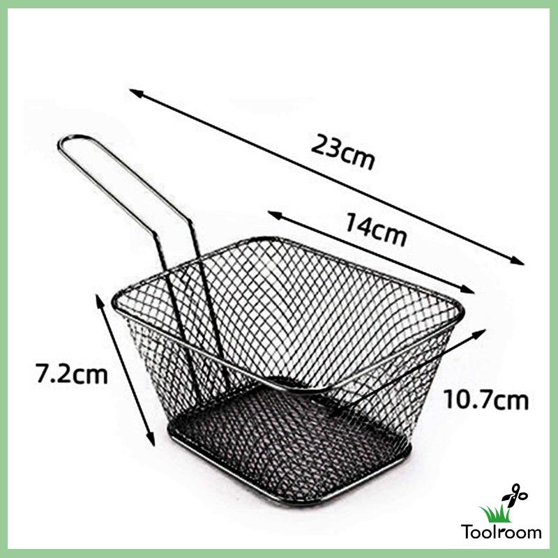 Rổ Chiên Khoai Tây / Làm Bánh Bao / Salad Thiết Kế Nhỏ Gọn Tiện Dụng