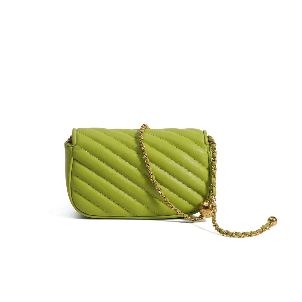 Túi Xách Đeo Vai Hình Đám Mây Phối Dây Xích Đính Đá Thời Trang Dành Cho Nữ