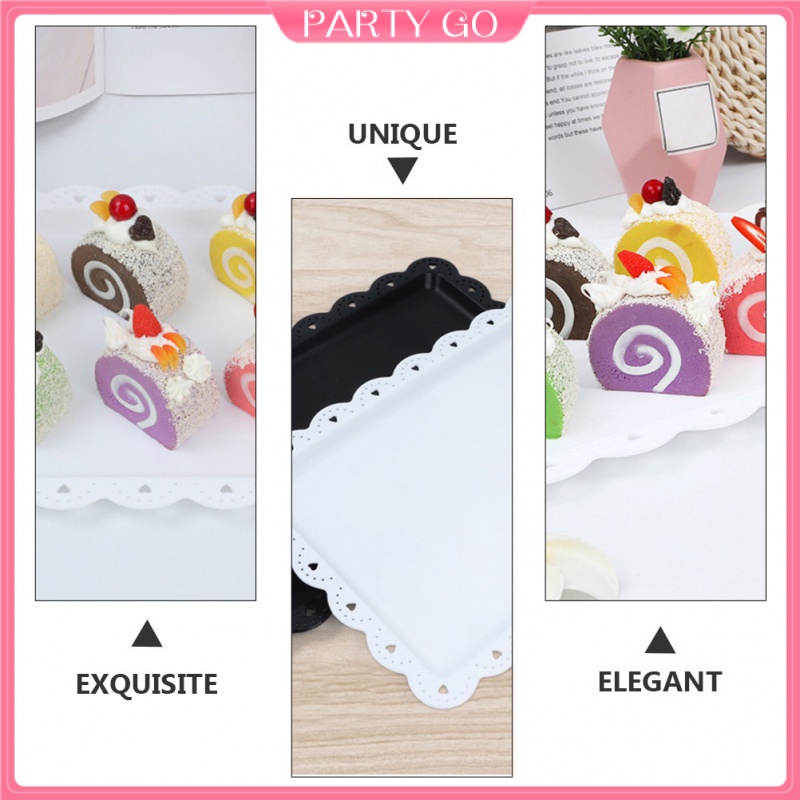 Bộ 2 Giá Đỡ Trưng Bày Bánh Cupcake / Thức Ăn Vặt / Bữa Tiệc Bằng Pp Tiện Dụng