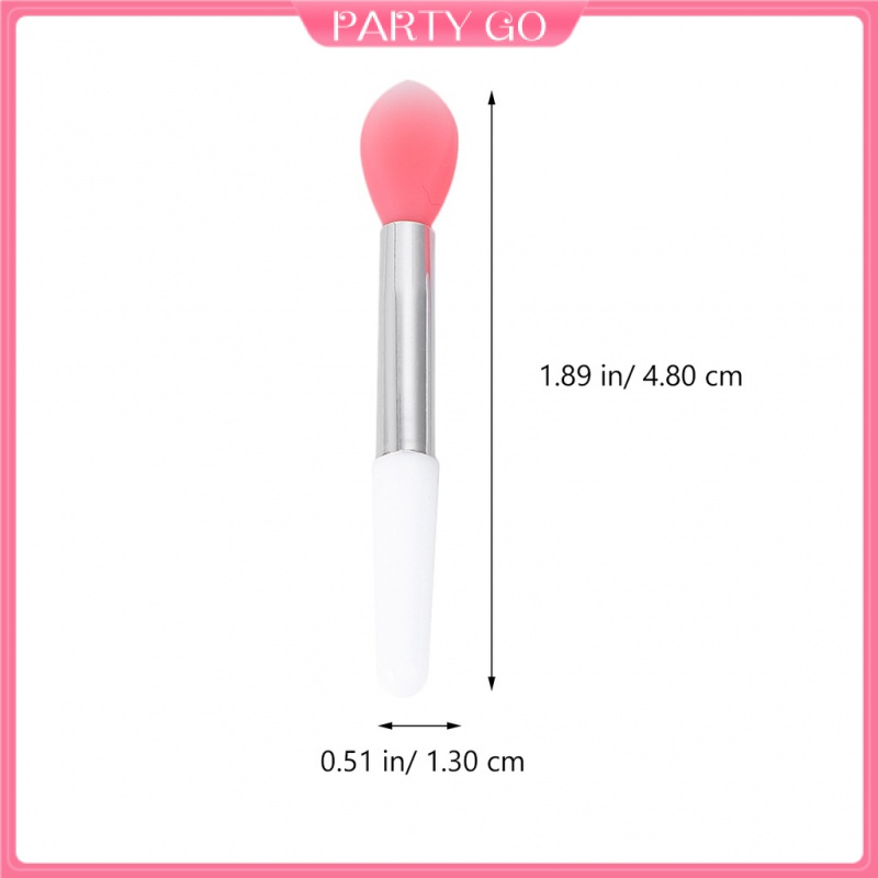 Set 6 Cọ Trang Điểm Mặt Bằng Silicone Tiện Dụng