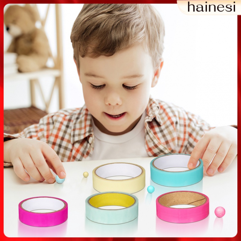 5 Cuộn Băng Dính Đồ Chơi Giảm Căng Thẳng Cho Bé
