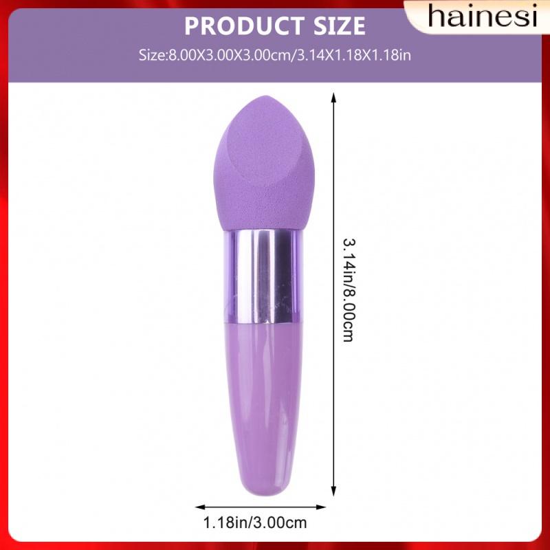 Set 3 Bông Mút Trang Điểm Có Tay Cầm Tiện Lợi