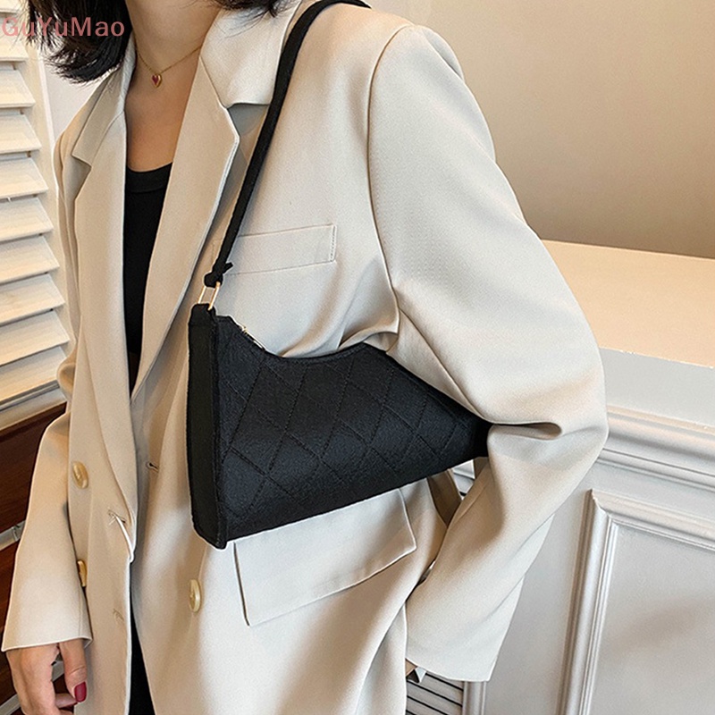 1 Túi Đựng Mỹ Phẩm Đeo Dưới Cánh Tay / Đeo Vai / Kẹp Nách Thời Trang Cho Nữ PRTA