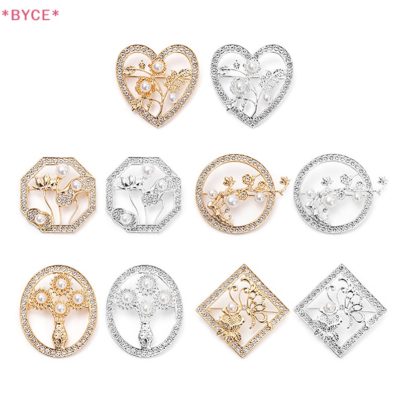 Ghim Cài Áo Hình Hoa Đính Ngọc Trai Nhân Tạo Thời Trang Cho Nữ Mới