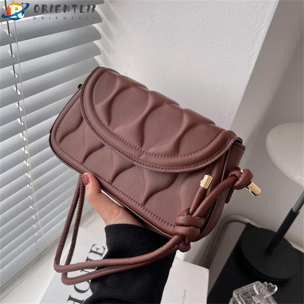 Túi Da PU Đeo Chéo Sức Chứa Lớn Dành Cho Nữ