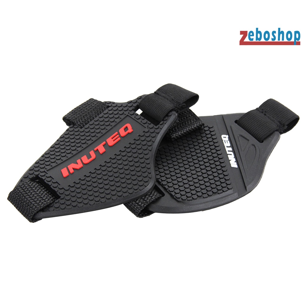 1 Giày Bốt Cao Su Chống Trượt Có Thể Điều Chỉnh Bảo Vệ Chân Tiện Dụng Cho Người Lái Xe Mô Tô