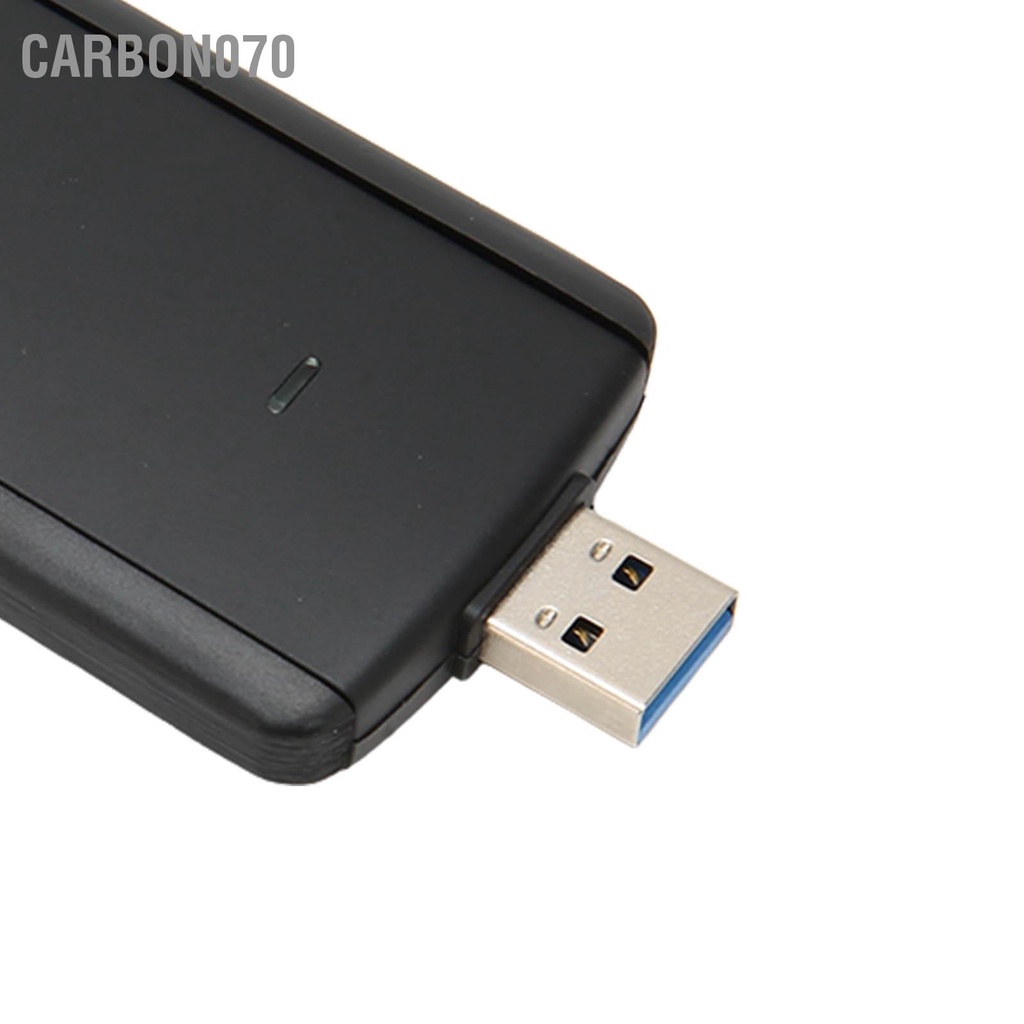 Carbon070 USB WiFi 867Mbps 5GHz 400Mbps 2GHz Anten độ lợi cao Chế AP Phát cho Win Máy tính để bàn Laptop