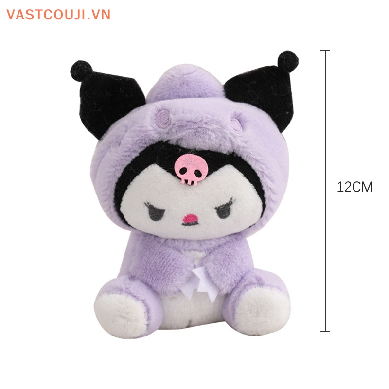 Móc Khóa Hình Mèo Nhồi Bông Kuromi Dễ Thương