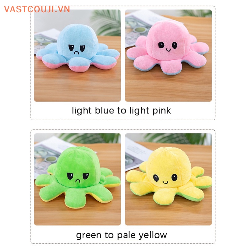 Tượng Bạch Tuộc Hai Mặt Dễ Thương Dùng Làm Quà Tặng Sinh Nhật