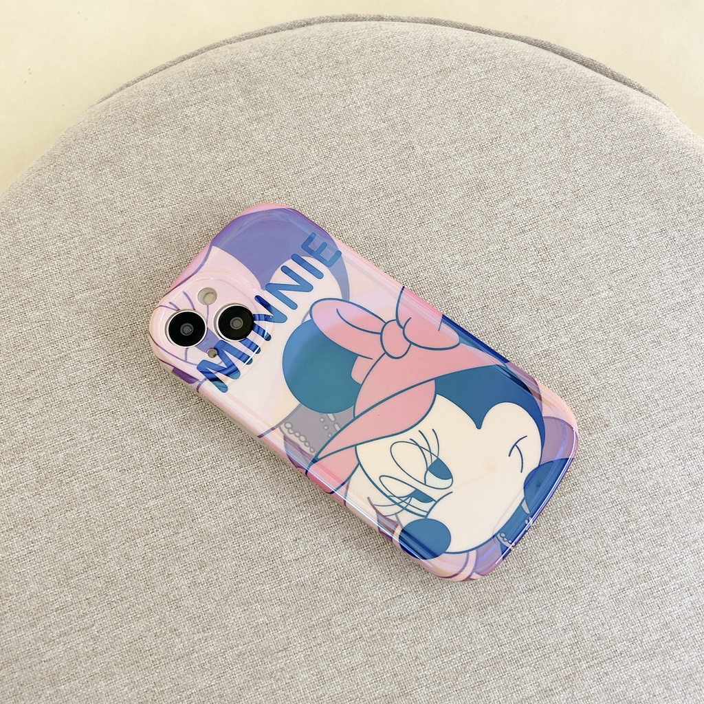 Ốp Điện Thoại TPU Mềm Chống Sốc In Hình Chuột Mickey Minnie Hoạt Hình Cho Apple IPhone 14 13 12 11 Pro Max