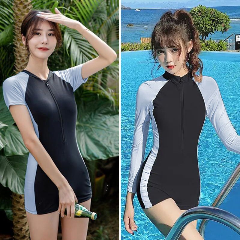 Plus Bộ Đồ Bơi Một Mảnh Tay Ngắn Cỡ Lớn 150kg Thời Trang Cho Nữ | BigBuy360 - bigbuy360.vn