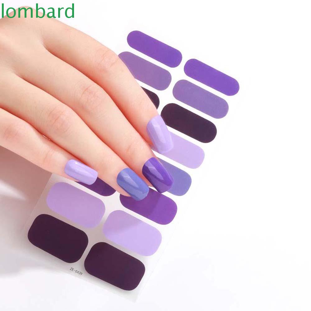 Miếng Dán Trang Trí Móng Tay Toàn Diện Thời Trang