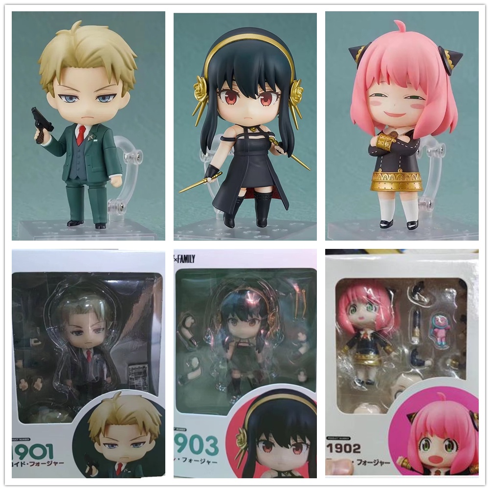 Nendoroid Mô Hình Nhân Vật Game Spy X Family Anya Forger 1902 Yor Forger 1903 Twilight 1901