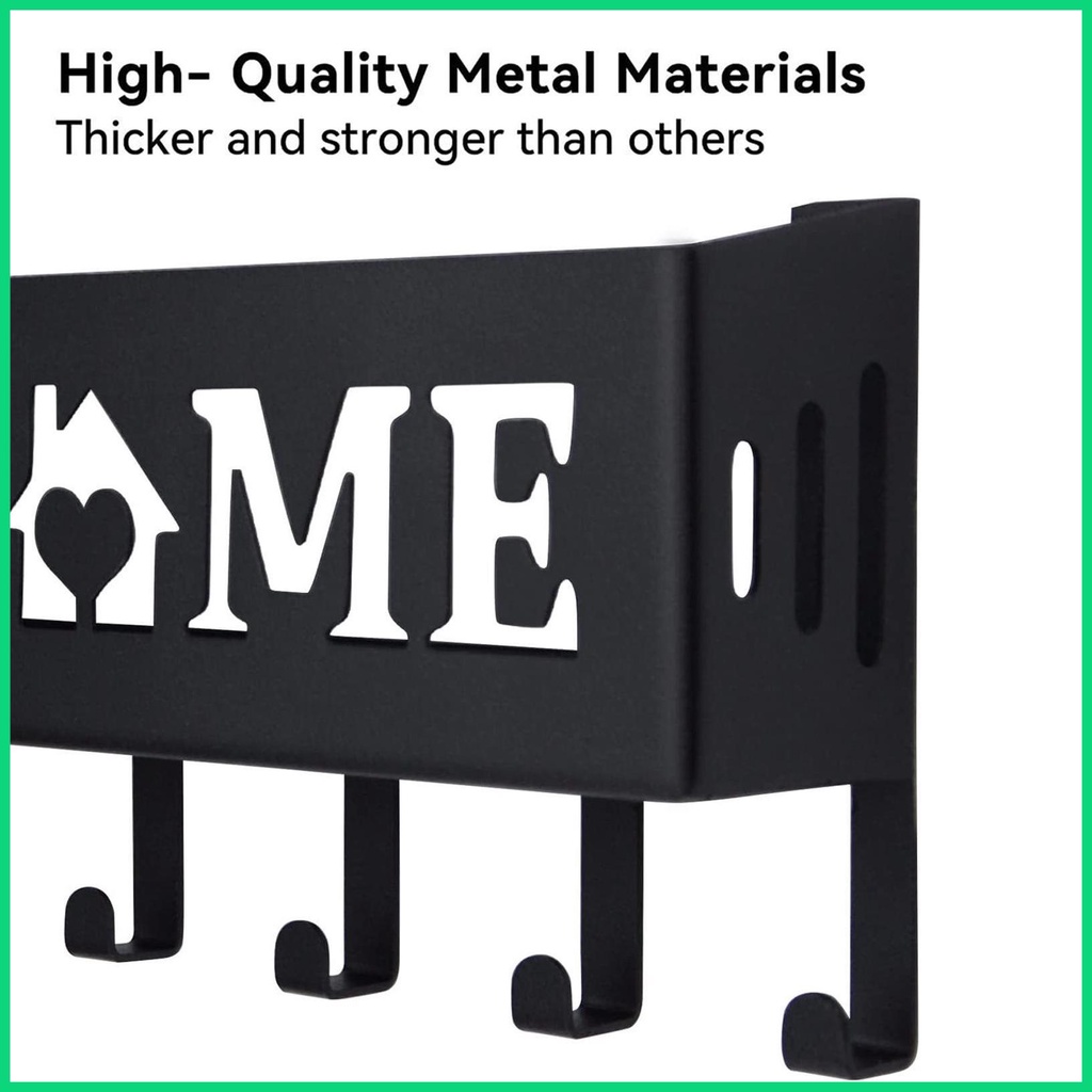 Giá Đỡ Chìa Khóa 7 Móc Treo Tường Bằng Sắt Tiện Dụng