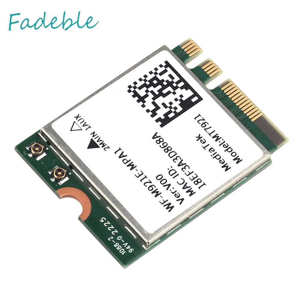 Thẻ Mạng Không Dây MT7921 1200Mbps Băng Tần Kép 2.4Ghz / 5Ghz Cho Laptop