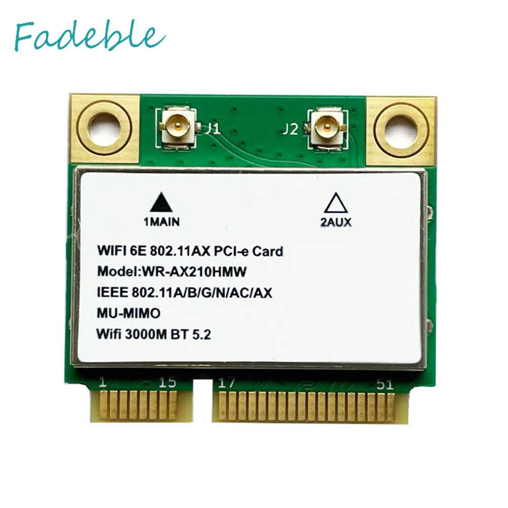 Thẻ Mạng Mini PCIe Băng Tần Kép 5.2 537 6 Chuyên Dụng Chất Lượng Cao